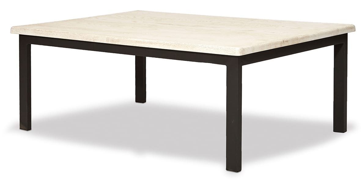 ISO Poly Coffee Table 700x1200 Black Poly Coffee Table