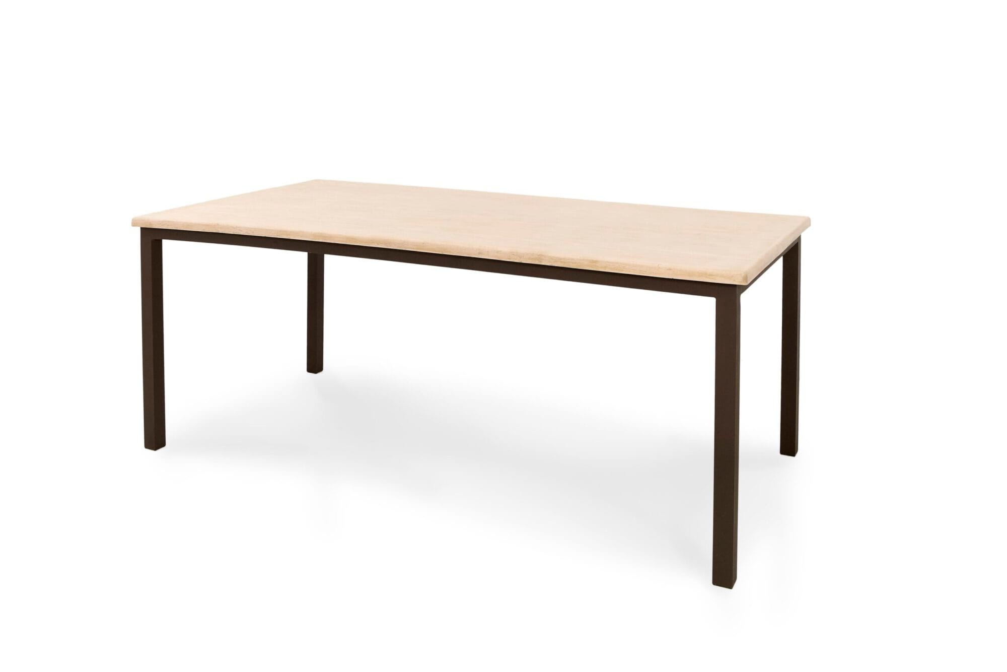 ISO Poly Dining Table 900x1600 Black Poly Dining Table