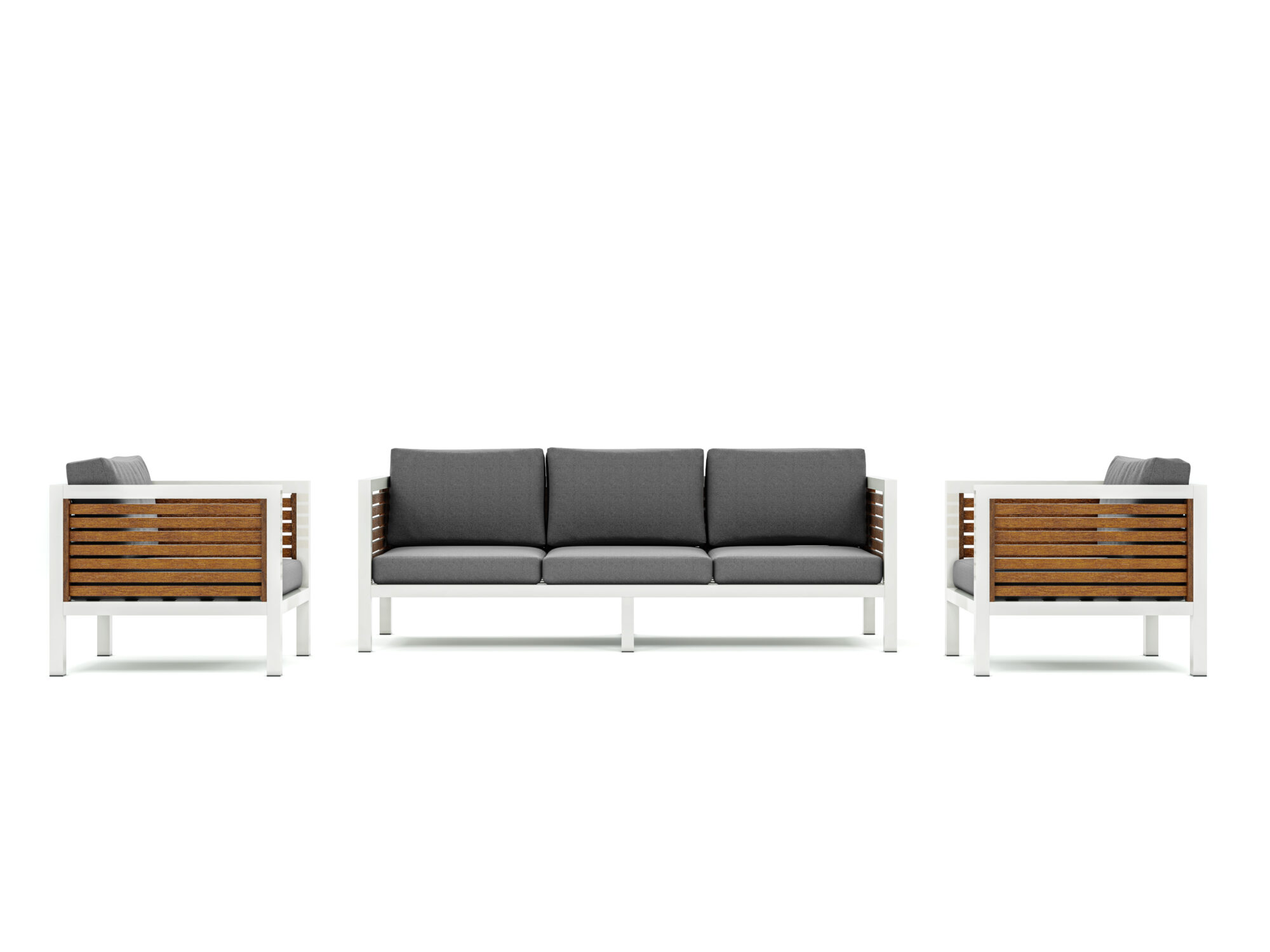 Layout 2 - Front Betsey Standard Sofa Set 5 Seater
