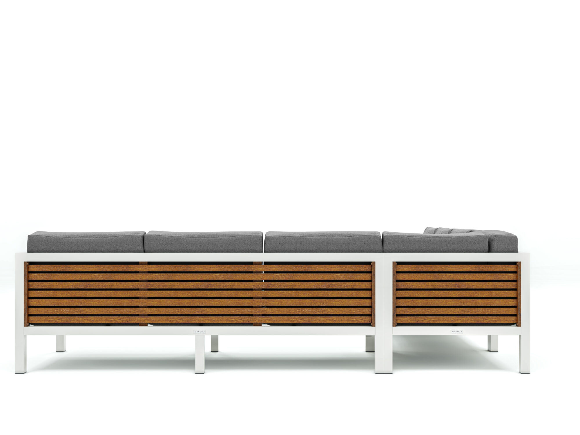 Layout 4 - Back Betsey Corner Sofa Set 7 Seater