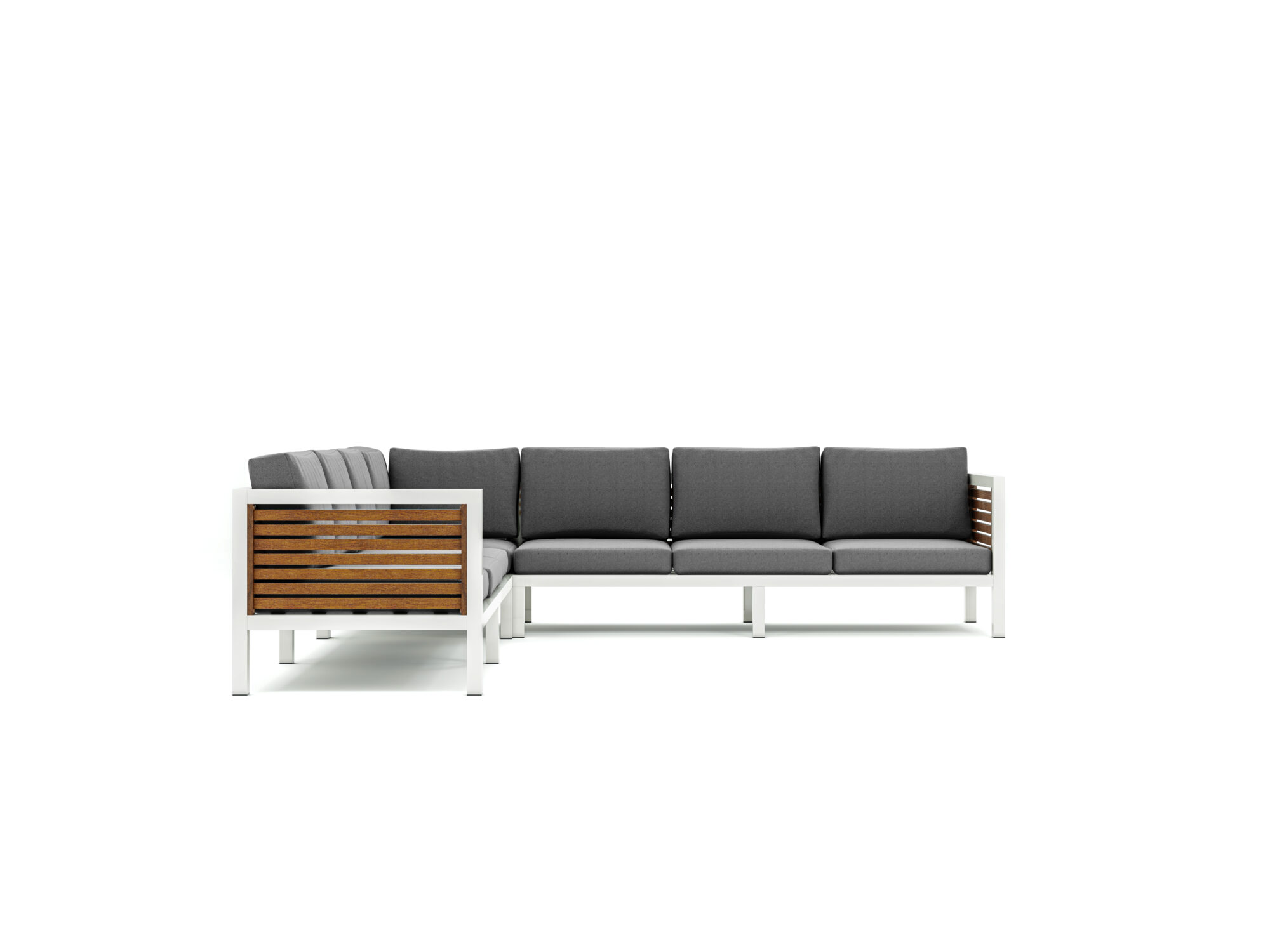 Layout 4 - Front Betsey Corner Sofa Set 7 Seater